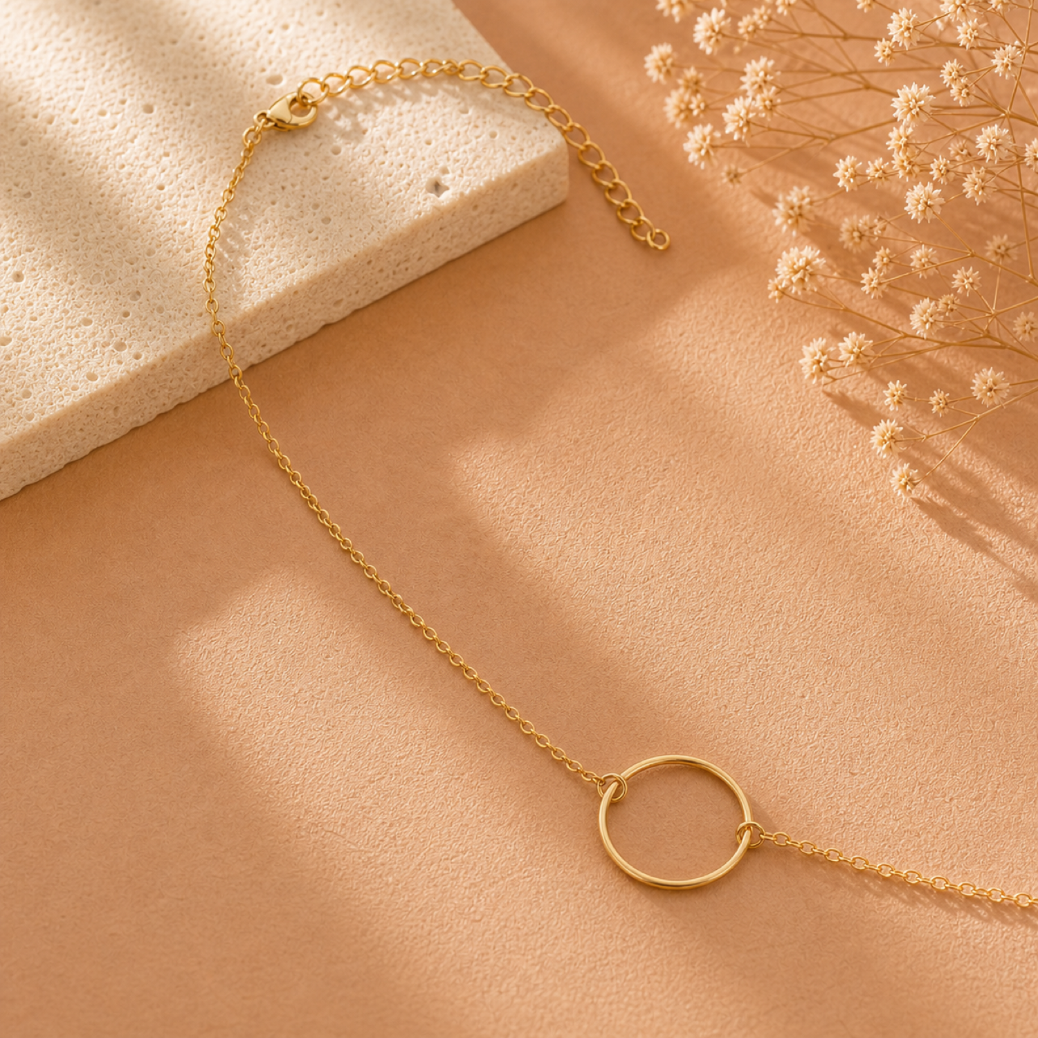 Klara Ring Pendant Necklace