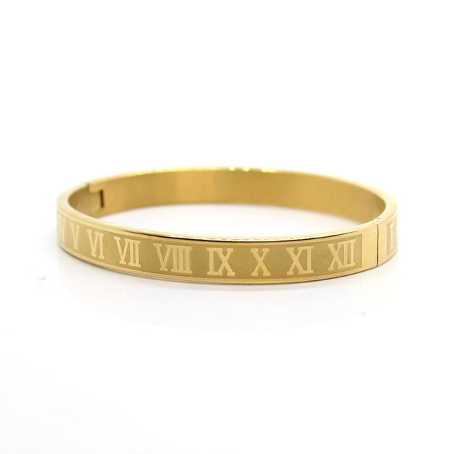 Helmi Roman Numeral Bangle