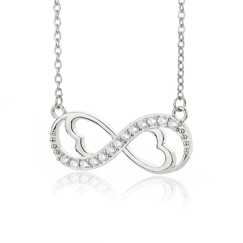 Kaja Infinity Heart Pendant Necklace