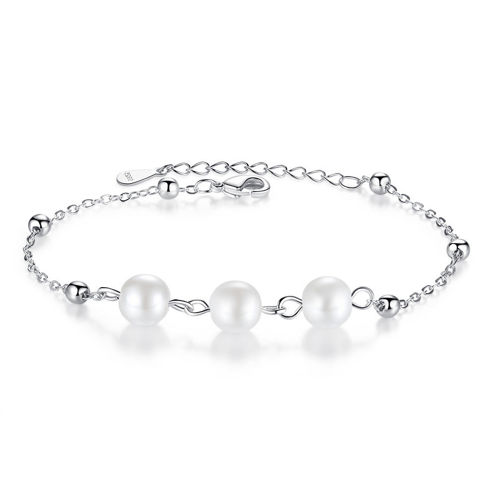 Selma Pearl Chain Bracelet