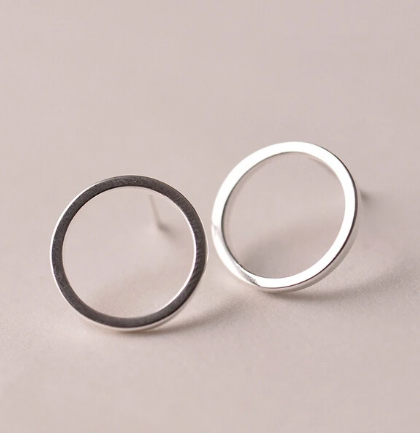 Linnea Stud Earrings — Minimalist Stud Earrings Tiny 