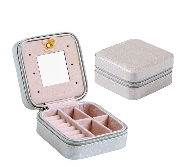 Ronja Travel Jewellery Case — Silver