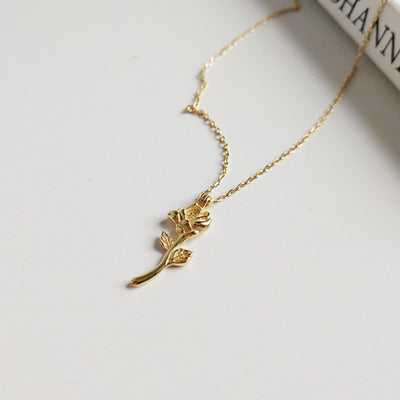 Tova Rose Pendant Necklace