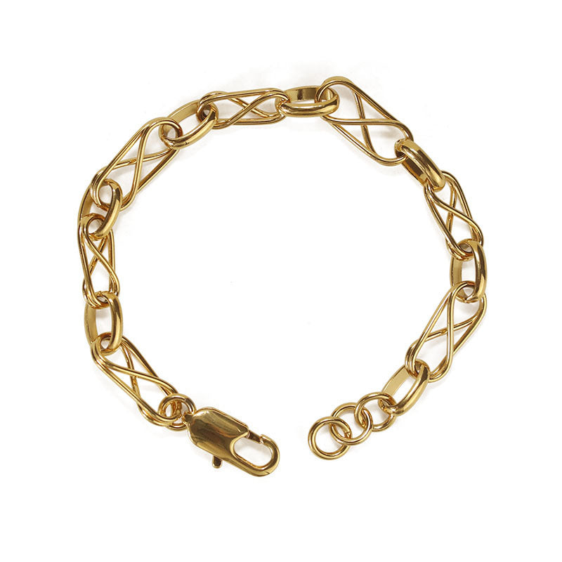 Stella Chain Bracelet — Women's thick chain bracelet G