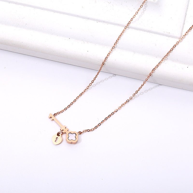 Wilma Pendant Necklace — Clavicle Chain Necklace Pendan