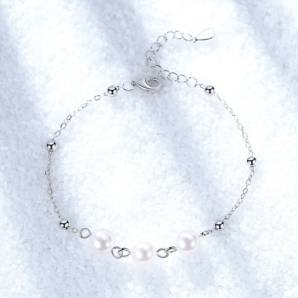 Selma Pearl Chain Bracelet
