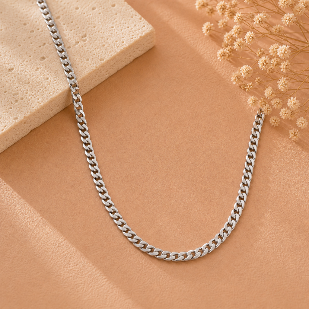 Ingrid Curb Chain Necklace