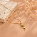 Tova Rose Pendant Necklace