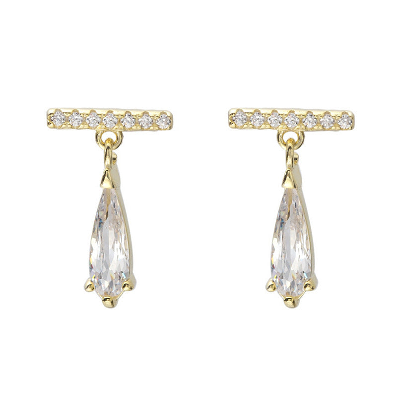 Runa Bar Drop Earrings