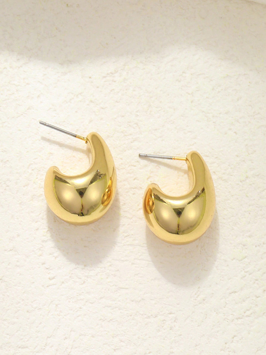 Inga Teardrop Hoop Earrings