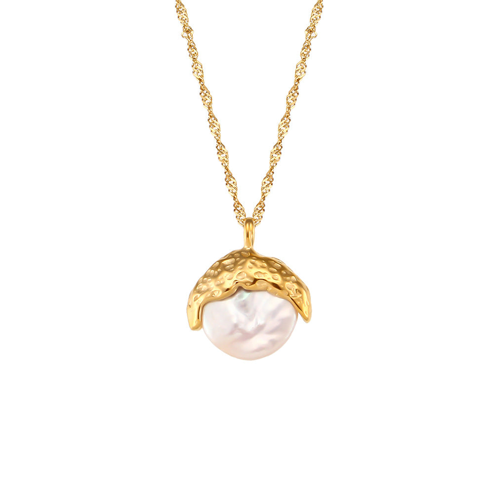 Iris Pearl Necklace