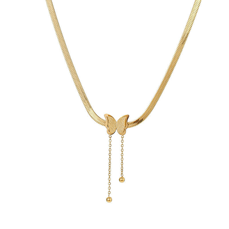 Emi Butterfly Charm Necklace